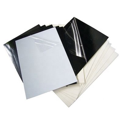 Album แผ่นโฟมแข็ง PVC กาวแอนตี้แบคทีเรีย ขาว/ดำ