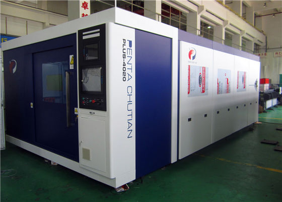 Stainless Steel Industrial Laser Cutting Machine High Accuracy with Gantry Structure