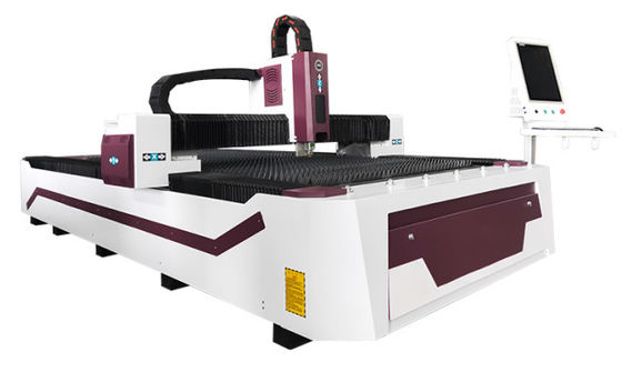 เครื่องตัดเลเซอร์ไฟเบอร์ CNC 3Kw 6Kw 380V 3 เฟส 50 - 60Hz