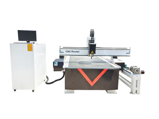 โรตารีเฟอร์นิเจอร์ไม้ทำเครื่องตัดเราเตอร์ CNC OEM ODM